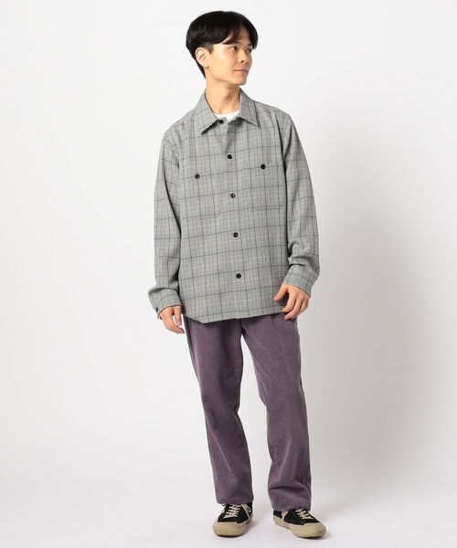 GLOSTER（グロスター）の「TWILL CPOジャケット（ミリタリージャケット・メンズ・ブラック系その他/ブラウン系その他/ネイビー・S/M/L/XL）」の17枚目の写真