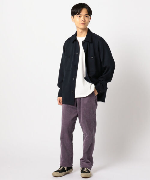 GLOSTER（グロスター）の「TWILL CPOジャケット（ミリタリージャケット・メンズ・ブラック系その他/ブラウン系その他/ネイビー・S/M/L/XL）」の19枚目の写真