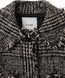 CLANE（クラネ）の「MIX TWEED BLOUSON（ブルゾン）」 - WEAR
