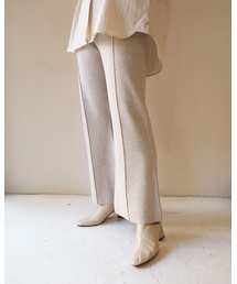 TODAYFUL | ダブルフェイスニットパンツ(その他パンツ)