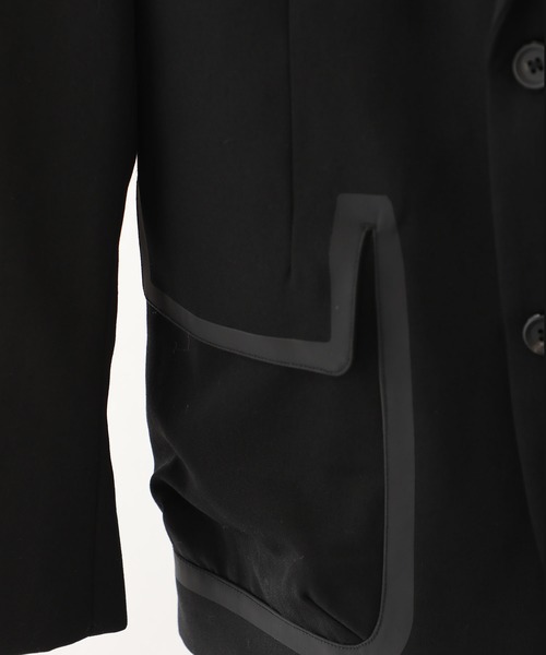 Name.(ネーム)の「【Name.】オフスケールウールテイラード/NMJK-19AW-004(テーラードジャケット・メンズ・ブラック/ネイビー・1/2)」の9枚目の写真