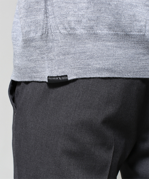 NANO universe（ナノユニバース）の「EXファインメリノカーデ（カーディガン/ボレロ・メンズ・ブラック/トップグレー/グレー系その他/ブルー/ターコイズブルー/ネイビー・SMALL/X-LARGE/MEDIUM/LARGE）」の11枚目の写真