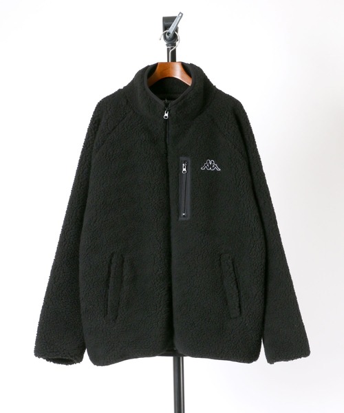 kappa】シープボア フリース スタンドジャケット（ブルゾン）｜Kappa