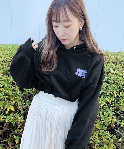 apres jour（アプレジュール）の「アソートプリントフーディー【ZOZOTOWN限定アイテム】（パーカー・レディース・ラベンダー/ライトベージュ/ブラック/その他/アイボリー・フリー）」の5枚目の写真