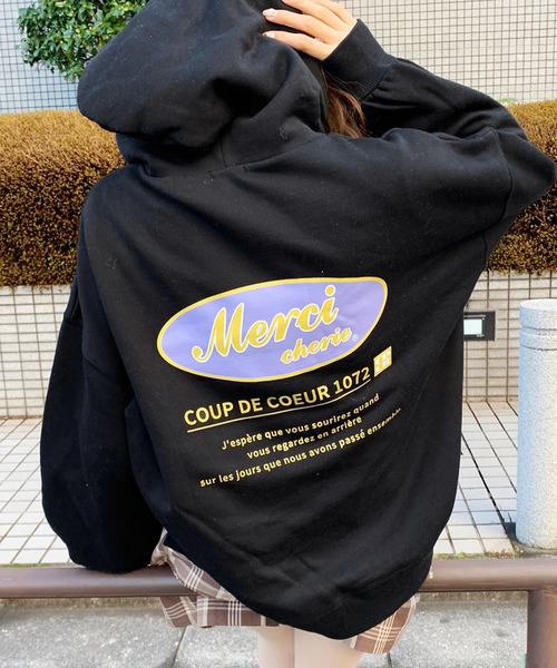 apres jour（アプレジュール）の「アソートプリントフーディー【ZOZOTOWN限定アイテム】（パーカー・レディース・ラベンダー/ライトベージュ/ブラック/その他/アイボリー・フリー）」の21枚目の写真