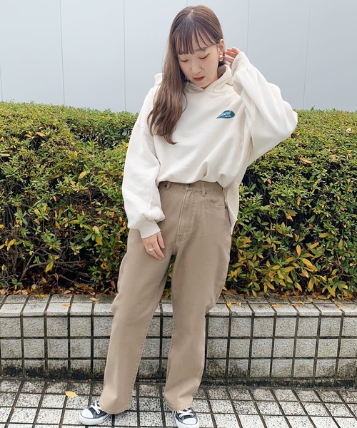 apres jour（アプレジュール）の「アソートプリントフーディー【ZOZOTOWN限定アイテム】（パーカー・レディース・ラベンダー/ライトベージュ/ブラック/その他/アイボリー・フリー）」の8枚目の写真