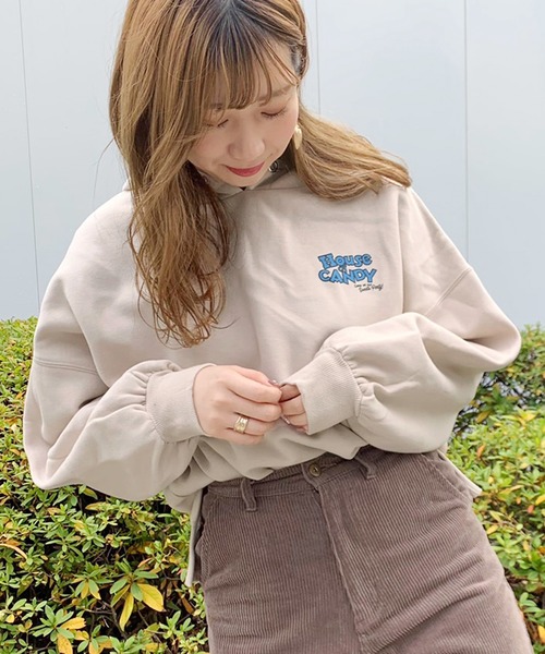 apres jour（アプレジュール）の「アソートプリントフーディー【ZOZOTOWN限定アイテム】（パーカー・レディース・ラベンダー/ライトベージュ/ブラック/その他/アイボリー・フリー）」の15枚目の写真