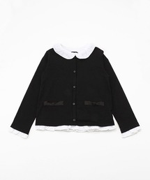 フェイクレイヤード 長袖ブラウス(140-160cm)