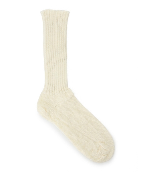 BEAMS BOY（ビームスボーイ）の「CAPRICORN MOHAIR SOCKS / モヘヤ ソックス（ソックス/靴下・レディース・ナチュラル/グレー/レッド系その他・ONE SIZE）」の15枚目の写真