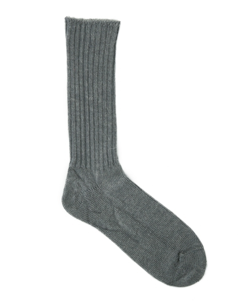 BEAMS BOY（ビームスボーイ）の「CAPRICORN MOHAIR SOCKS / モヘヤ ソックス（ソックス/靴下・レディース・ナチュラル/グレー/レッド系その他・ONE SIZE）」の16枚目の写真