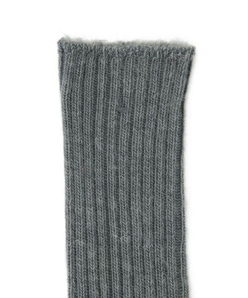 BEAMS BOY（ビームスボーイ）の「CAPRICORN MOHAIR SOCKS / モヘヤ ソックス（ソックス/靴下・レディース・ナチュラル/グレー/レッド系その他・ONE SIZE）」の10枚目の写真