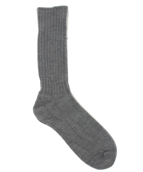 BEAMS BOY（ビームスボーイ）の「CAPRICORN MOHAIR SOCKS / モヘヤ ソックス（ソックス/靴下・レディース・ナチュラル/グレー/レッド系その他・ONE SIZE）」の2枚目の写真