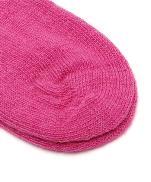 BEAMS BOY（ビームスボーイ）の「CAPRICORN MOHAIR SOCKS / モヘヤ ソックス（ソックス/靴下・レディース・ナチュラル/グレー/レッド系その他・ONE SIZE）」の5枚目の写真