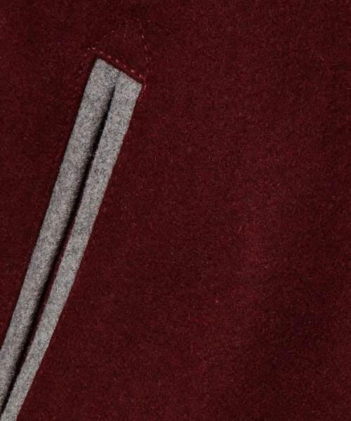 coen（コーエン）の「メルトンスタジャン（スタジャン・レディース・ブラック/グレー/ワイン・LARGE/MEDIUM）」の17枚目の写真