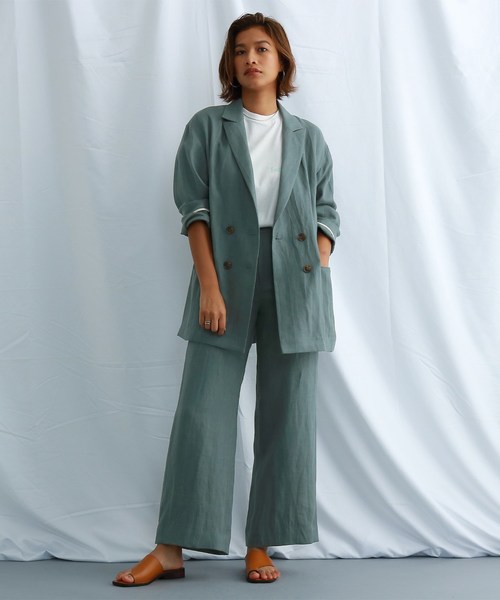 はこぽす対応商品 Jet ジェット のファッション Online ジャケット アウター リネンツイルテーラードジャケット テーラードジャケット Store セール テーラードジャケット