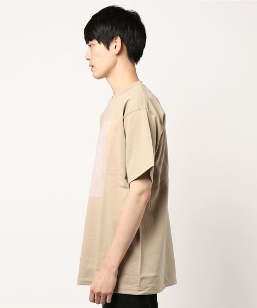 CLANE（クラネ）の「ART T/S（Tシャツ/カットソー・メンズ・ホワイト/ブラック/ベージュ・1/2）」の4枚目の写真
