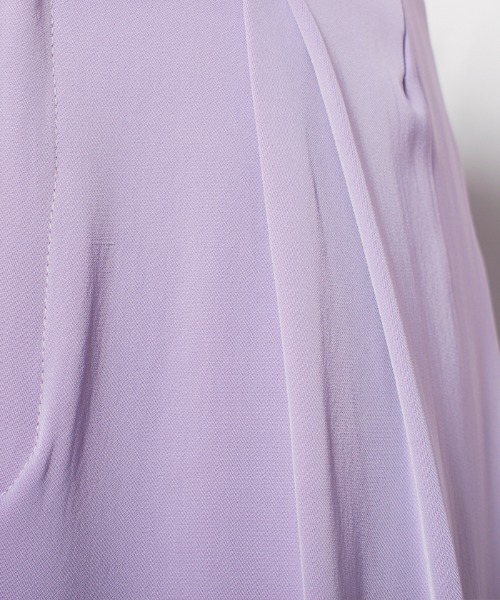 Futier land（フューティアランド）の「ピンタックワイドパンツ（その他パンツ・レディース・ブラック/ミント/ラベンダー・SMALL/MEDIUM/LARGE）」の14枚目の写真