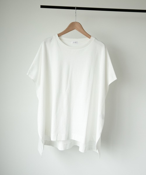 LOWRYS FARM（ローリーズファーム）の「ポンチョＴＥＥ　892695（Tシャツ/カットソー・レディース・ホワイト/ブラック/ダークブラウン・FREE）」の16枚目の写真