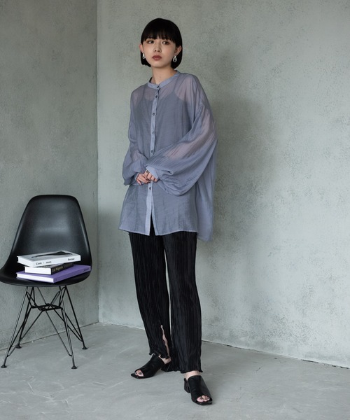 Aunt Marie's（アントマリーズ）の「ミニプリーツパンツ / AUNT MARIE'S（その他パンツ・レディース・ブラック/ベージュ/ブルー・FREE）」の10枚目の写真