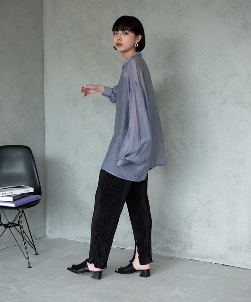 Aunt Marie's（アントマリーズ）の「ミニプリーツパンツ / AUNT MARIE'S（その他パンツ・レディース・ブラック/ベージュ/ブルー・FREE）」の12枚目の写真