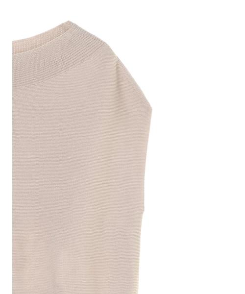 AMERICAN HOLIC（アメリカンホリック）の「ボートネックフレンチスリーブニットプルオーバー　〇＊（ニット/セーター・レディース・ブラック/キャメル/グレイッシュベージュ・FREE）」の13枚目の写真