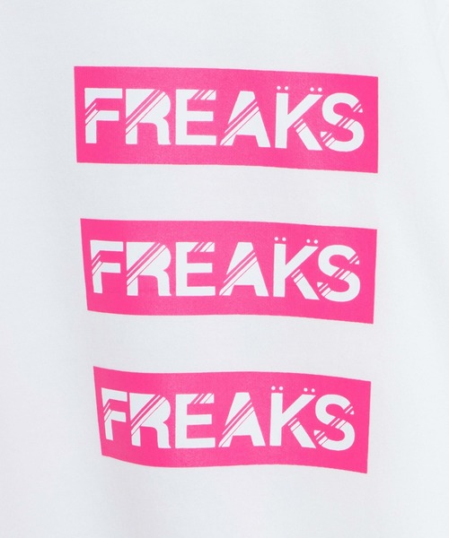 DING（ディング）の「DING/FREAKS Tシャツ（Tシャツ/カットソー・レディース・ホワイト/ブラック/ブルー・FREE）」の14枚目の写真