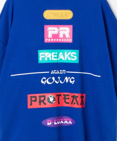 DING（ディング）の「DING/FREAKS Tシャツ（Tシャツ/カットソー・レディース・ホワイト/ブラック/ブルー・FREE）」の11枚目の写真