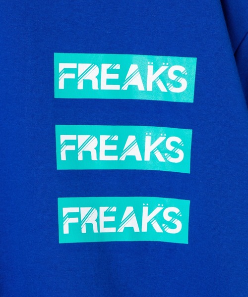 DING（ディング）の「DING/FREAKS Tシャツ（Tシャツ/カットソー・レディース・ホワイト/ブラック/ブルー・FREE）」の4枚目の写真
