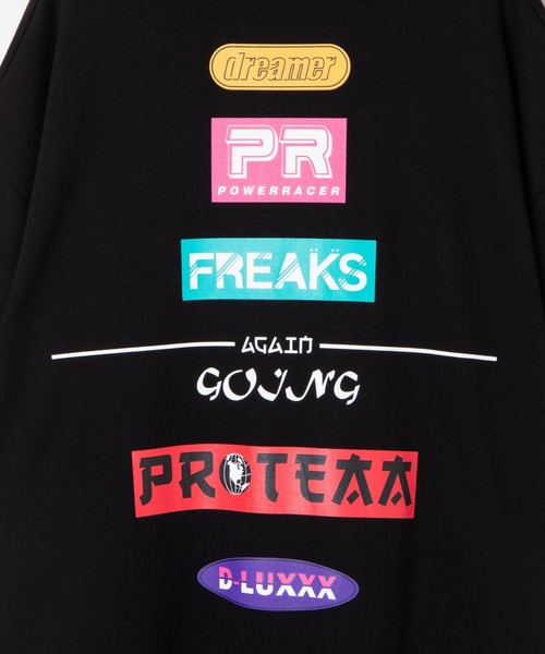 DING（ディング）の「DING/FREAKS Tシャツ（Tシャツ/カットソー・レディース・ホワイト/ブラック/ブルー・FREE）」の8枚目の写真