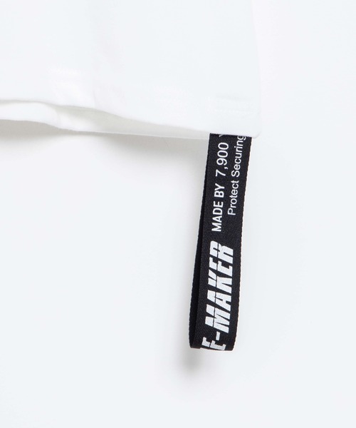 DING（ディング）の「DING/FREAKS Tシャツ（Tシャツ/カットソー・レディース・ホワイト/ブラック/ブルー・FREE）」の7枚目の写真