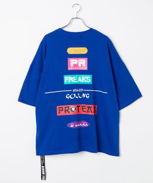 DING（ディング）の「DING/FREAKS Tシャツ（Tシャツ/カットソー・レディース・ホワイト/ブラック/ブルー・FREE）」の22枚目の写真