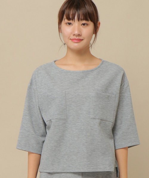 ikka（イッカ）の「ダブルポケットプルオーバー（Tシャツ/カットソー・レディース・ブラック/グレー・M/L）」の15枚目の写真