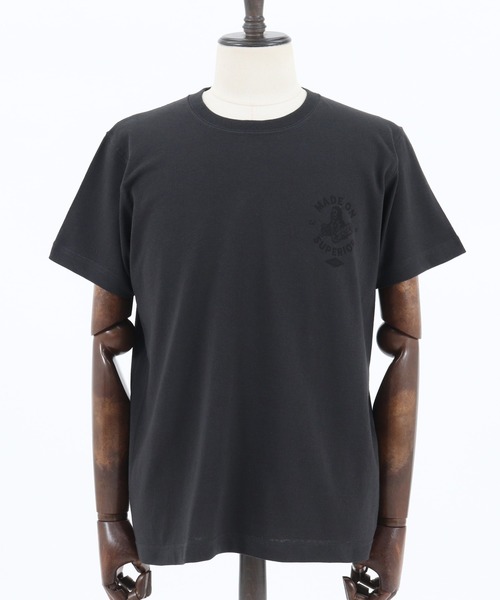 CAMBIO(カンビオ)の「mt6805-Print Tee - Superior(Tシャツ/カットソー・メンズ・ホワイト/グレー/スミクロ・S/M/L/XL)」の16枚目の写真