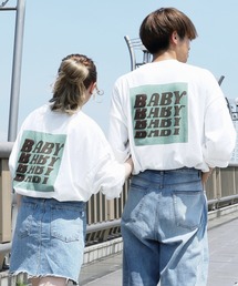 PairPair | サガラ刺繍バックロゴロンT(ユニセックス)(Tシャツ/カットソー)