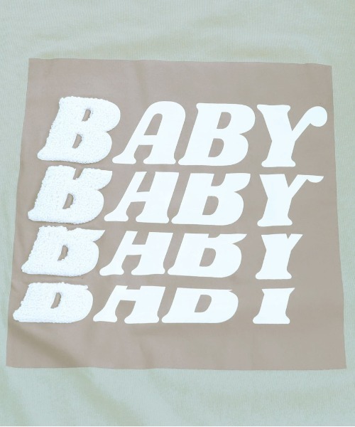 PairPair（ペアペア）の「サガラ刺繍バックロゴロンT(ユニセックス)（Tシャツ/カットソー・レディース・ミント/オフホワイト/スミクロ・FREE）」の9枚目の写真