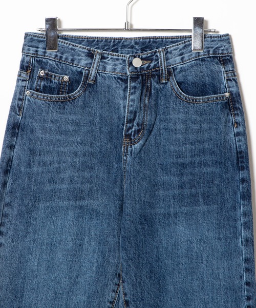 DING（ディング）の「DING/テーパードデニムパンツ（デニムパンツ・レディース・ブラック/インディゴブルー・MEDIUM/SMALL/LARGE）」の8枚目の写真