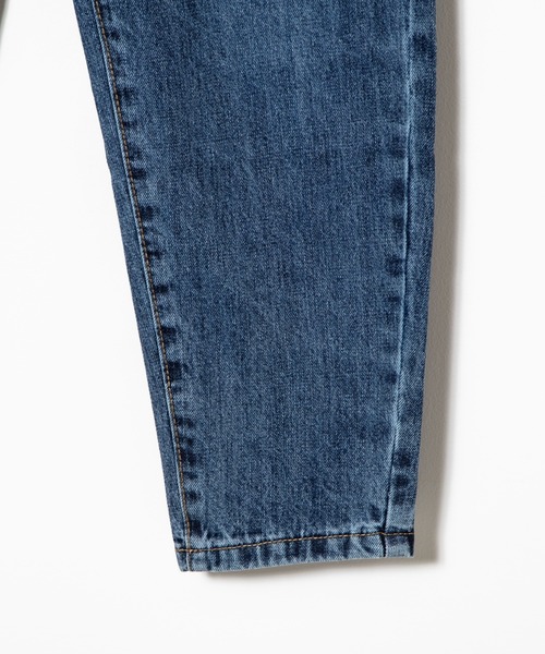 DING（ディング）の「DING/テーパードデニムパンツ（デニムパンツ・レディース・ブラック/インディゴブルー・MEDIUM/SMALL/LARGE）」の7枚目の写真