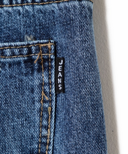 DING（ディング）の「DING/テーパードデニムパンツ（デニムパンツ・レディース・ブラック/インディゴブルー・MEDIUM/SMALL/LARGE）」の3枚目の写真