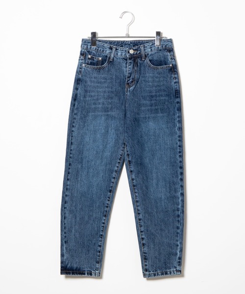 DING（ディング）の「DING/テーパードデニムパンツ（デニムパンツ・レディース・ブラック/インディゴブルー・MEDIUM/SMALL/LARGE）」の15枚目の写真