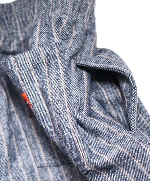 COOKMAN（クックマン）の「Cookman クックマン シェフパンツ イージーパンツ ウールミックス ストライプ ライトグレー（その他パンツ・メンズ・ライトグレー・SMALL/MEDIUM/LARGE）」の4枚目の写真