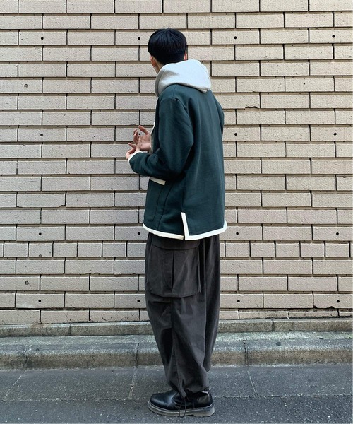 Oriens JOURNAL STANDARD(オリエンス ジャーナルスタンダード)の「パイピング ジャケット(テーラードジャケット・レディース・グリーン/ネイビー・SMALL/LARGE)」の19枚目の写真