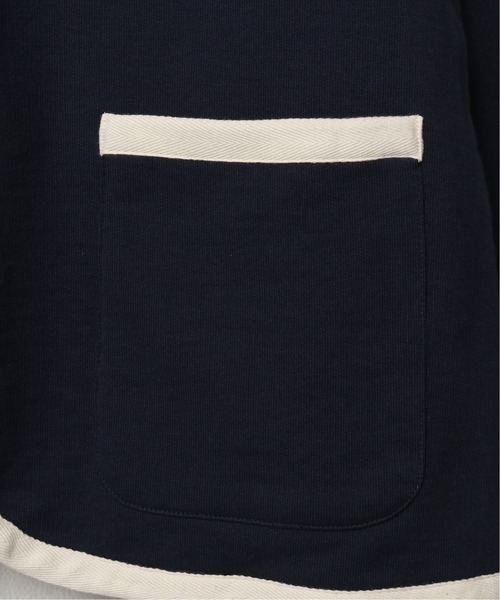 Oriens JOURNAL STANDARD(オリエンス ジャーナルスタンダード)の「パイピング ジャケット(テーラードジャケット・レディース・グリーン/ネイビー・SMALL/LARGE)」の20枚目の写真