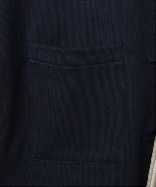 Oriens JOURNAL STANDARD(オリエンス ジャーナルスタンダード)の「パイピング ジャケット(テーラードジャケット・レディース・グリーン/ネイビー・SMALL/LARGE)」の13枚目の写真