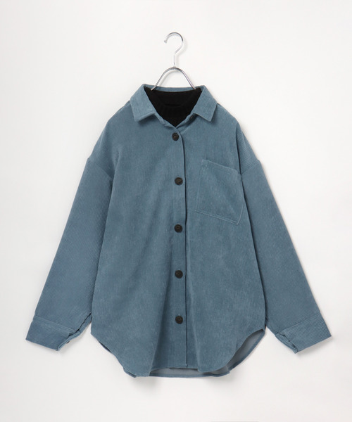 VENCEEXCHANGE（ヴァンスエクスチェンジ）の「【セット商品】コーデュロイシャツアンサンブル　　SET商品/オーバーサイズ/（シャツ/ブラウス・レディース・ブラウン/オフホワイト/ブルー/ミント・M）」の18枚目の写真