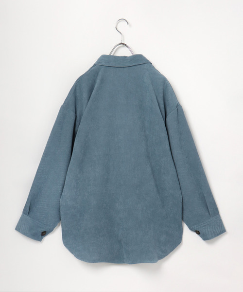 VENCEEXCHANGE（ヴァンスエクスチェンジ）の「【セット商品】コーデュロイシャツアンサンブル　　SET商品/オーバーサイズ/（シャツ/ブラウス・レディース・ブラウン/オフホワイト/ブルー/ミント・M）」の16枚目の写真