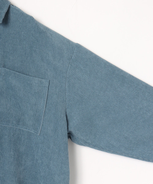 VENCEEXCHANGE（ヴァンスエクスチェンジ）の「【セット商品】コーデュロイシャツアンサンブル　　SET商品/オーバーサイズ/（シャツ/ブラウス・レディース・ブラウン/オフホワイト/ブルー/ミント・M）」の15枚目の写真