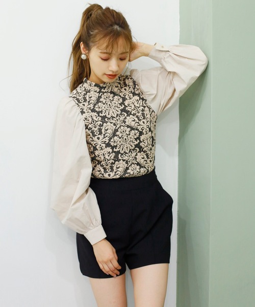 one after another NICE CLAUP（ワンアフターアナザーナイスクラップ）の「シンプルショート パンツ（その他パンツ・レディース・ブラック/アイボリー/モカ・FREE）」の19枚目の写真