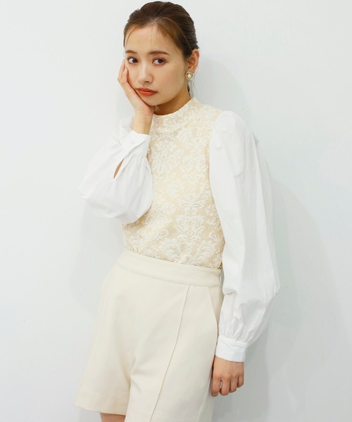 one after another NICE CLAUP（ワンアフターアナザーナイスクラップ）の「シンプルショート パンツ（その他パンツ・レディース・ブラック/アイボリー/モカ・FREE）」の11枚目の写真