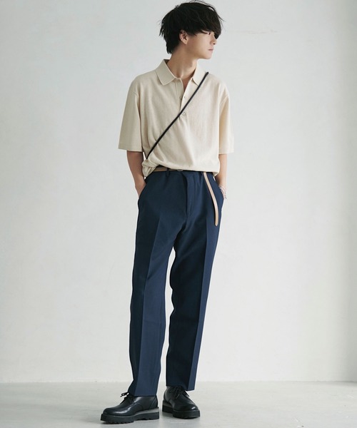 WYMLIDNM ベルト OILED LEATHER NARROW BELT