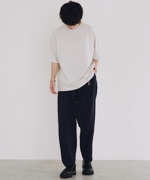 WYM LIDNM（ウィム バイ リドム）の「OILED LEATHER NARROW BELT（ベルト・メンズ・ブラック/ライトベージュ/ダークブラウン/ライトブラウン・FREE）」の21枚目の写真